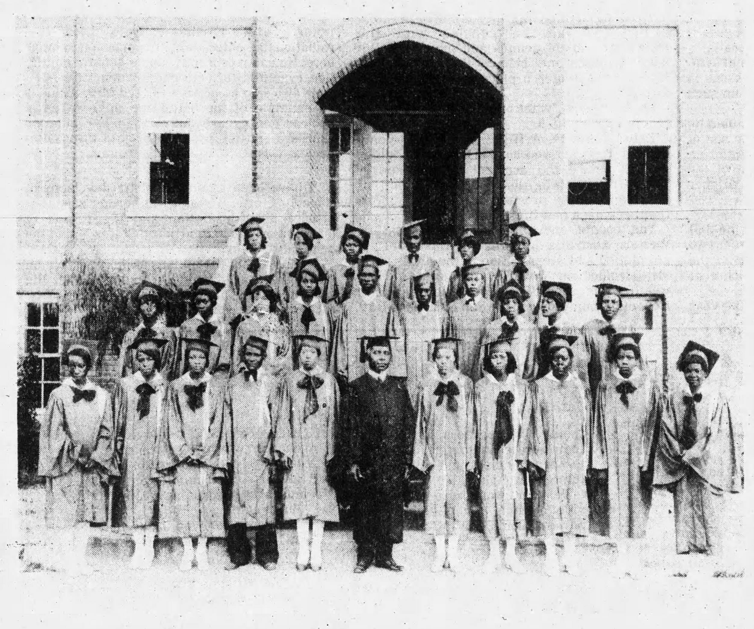 Monroe Colored High School Class of 1929 Ouachita Parish History Tidbits